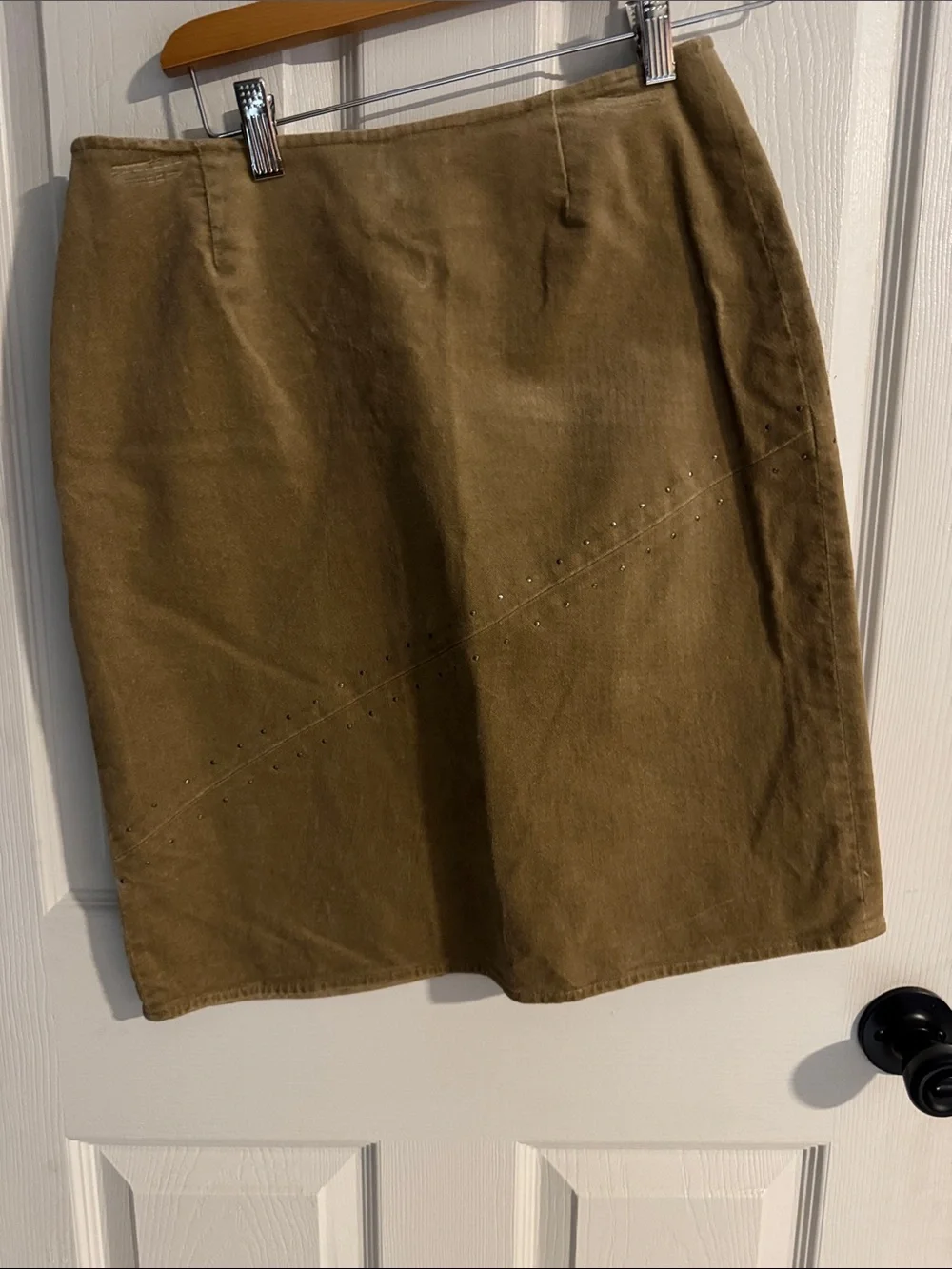 Esprit Classic Women's Suede Mini Skirt in Brown
